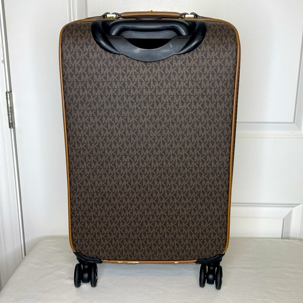 Michael Kors Travel Small Trolley Brown Ans Tan - Picture 5 of 16